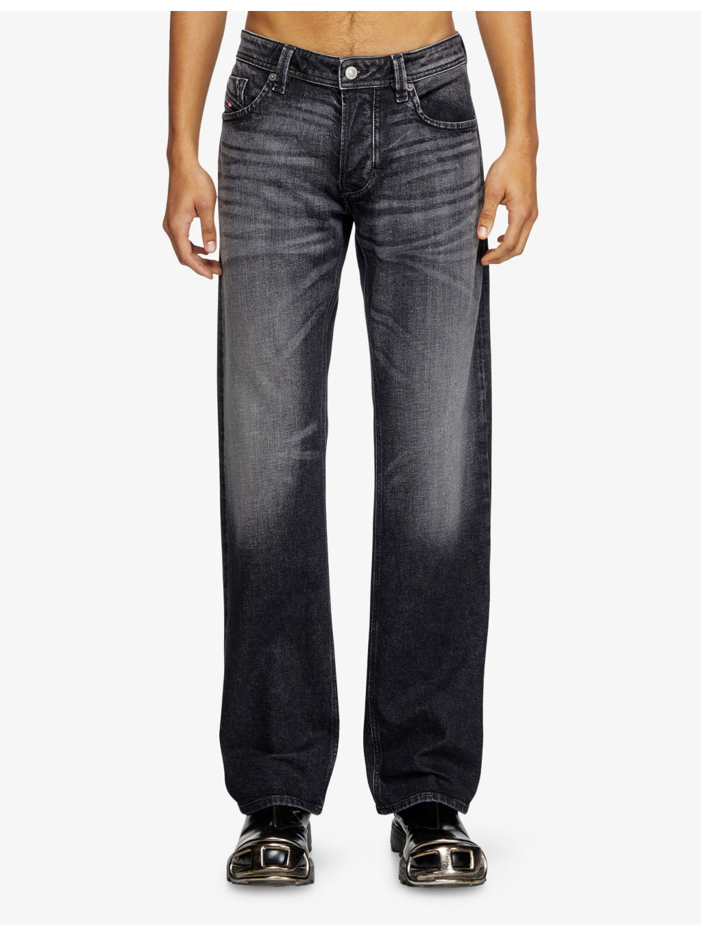 1985 Larkee Straight-Leg Regular-Fit Denim-Blend Jeans - 3