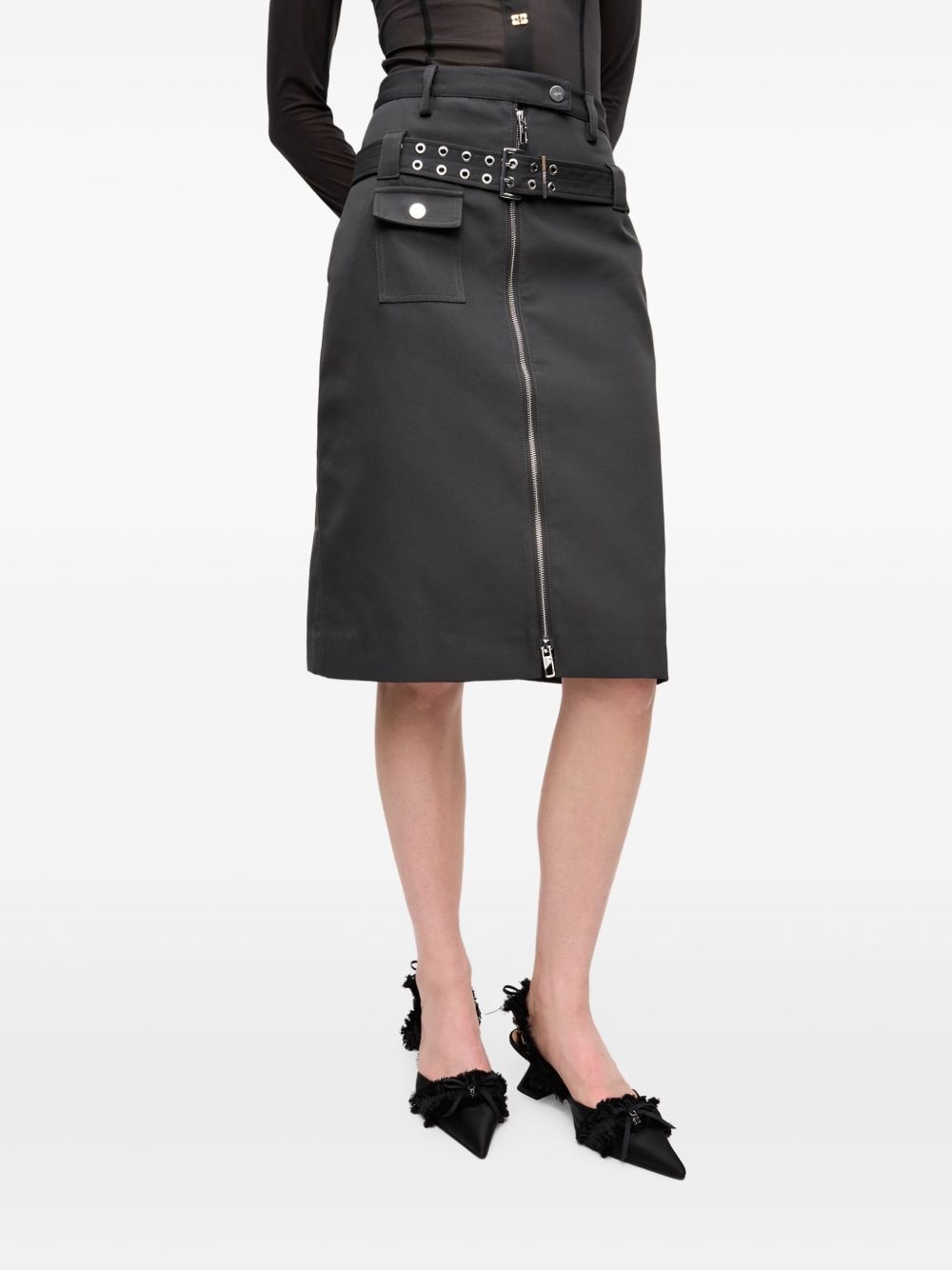 belted skirt - 3