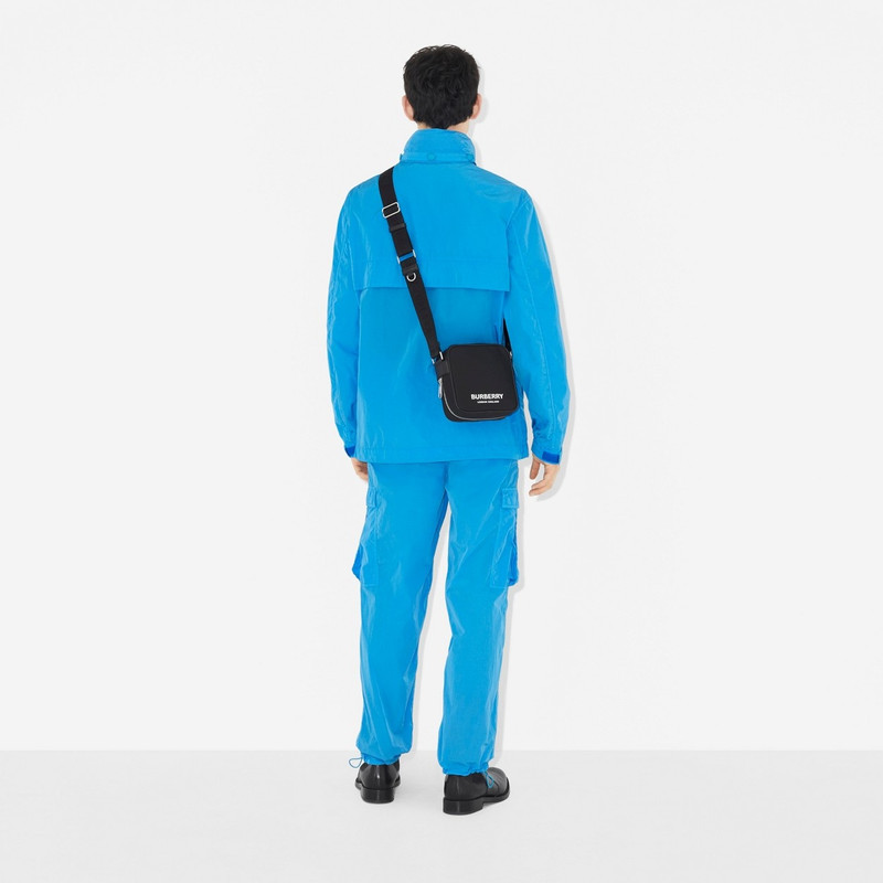 Logo Print Nylon Square Paddy Bag 4