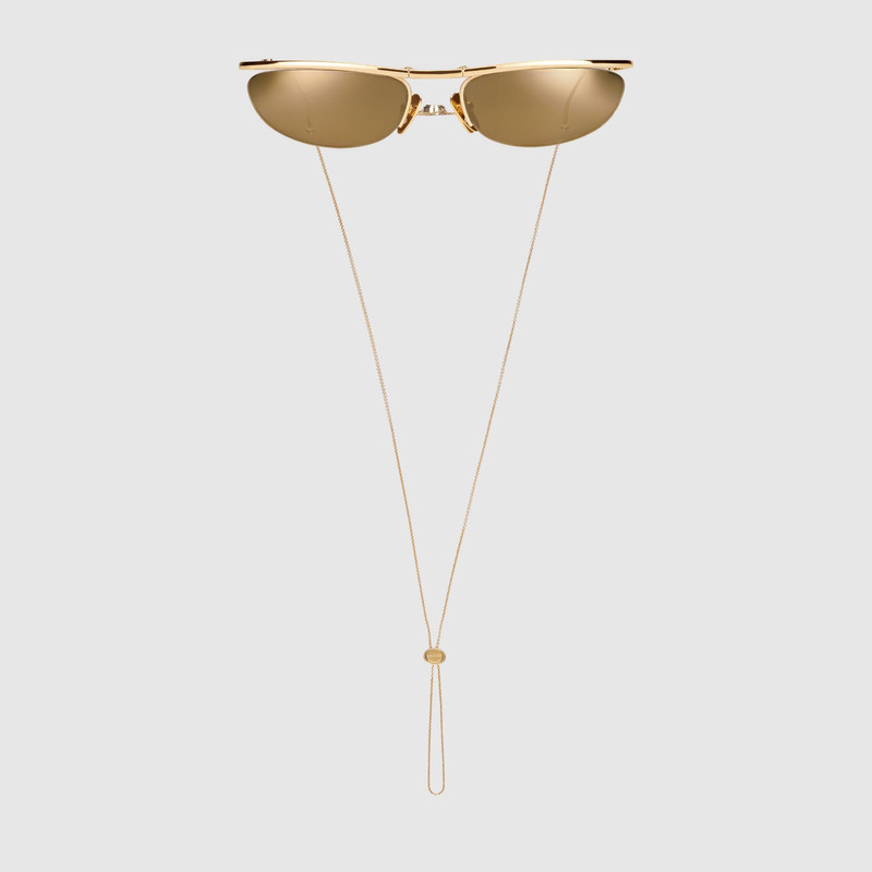 GG2157S Foldable oval-shaped sunglasses 7