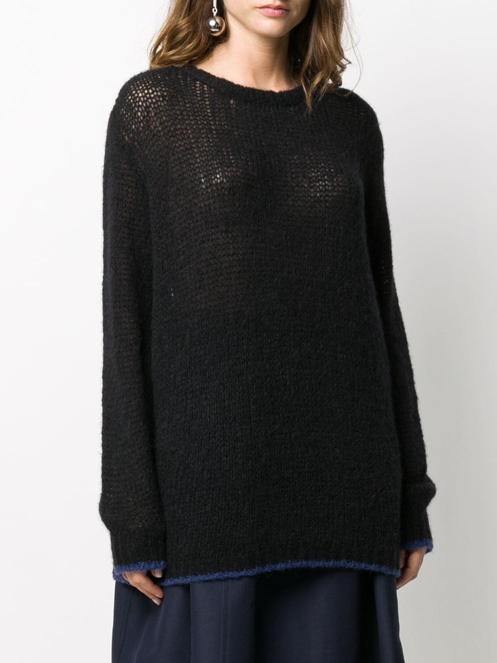 fine knit jumper - 3