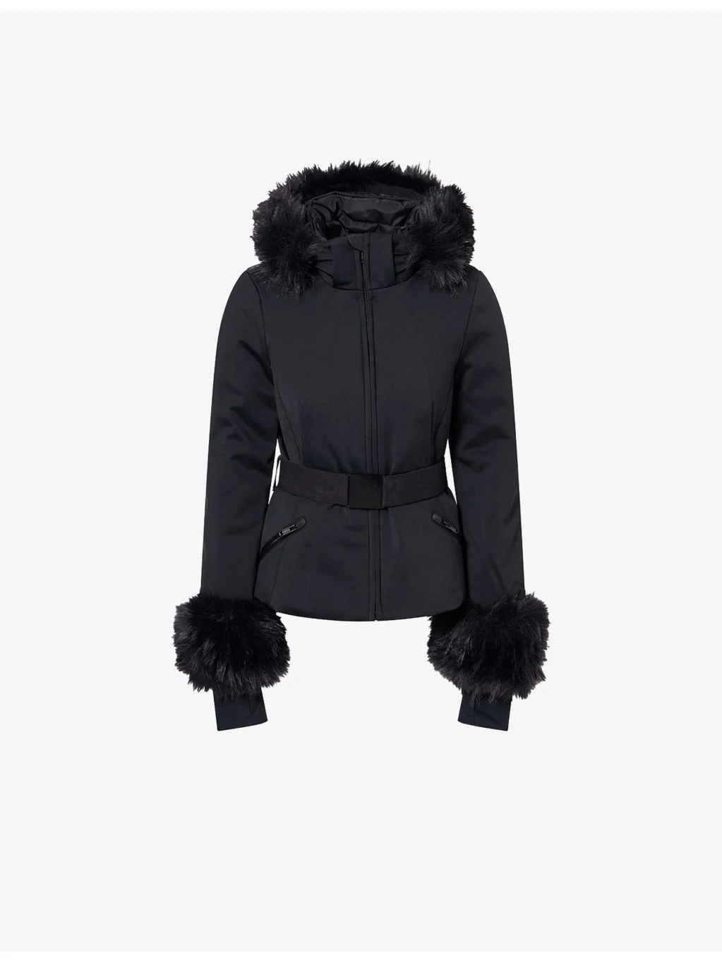 Giselle Hooded Stretch-Woven Down Ski Jacket - 1