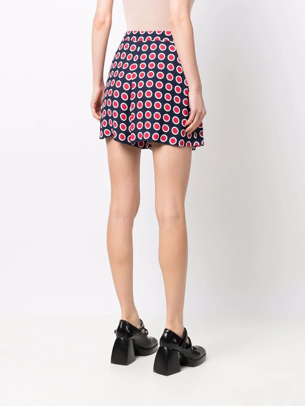 geometric tailored shorts - 4