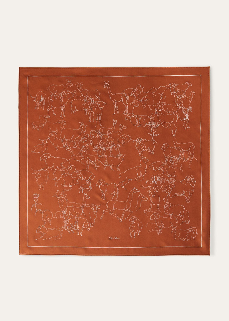 The Art Of Finest Fibers Foulard 1