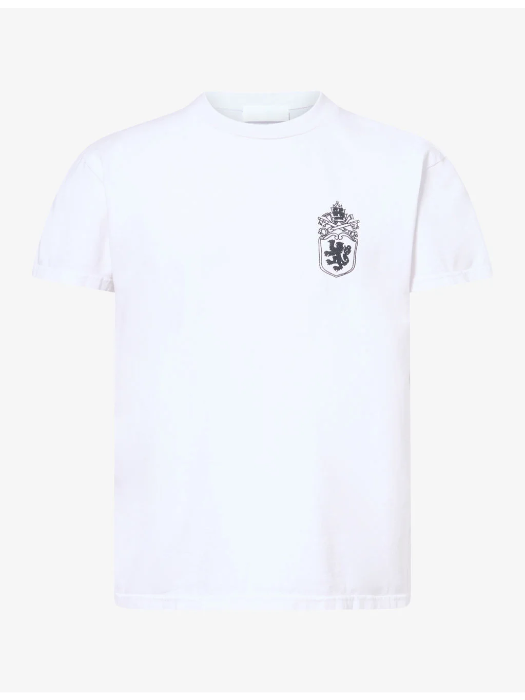 Small Crest Cotton T-Shirt - 1