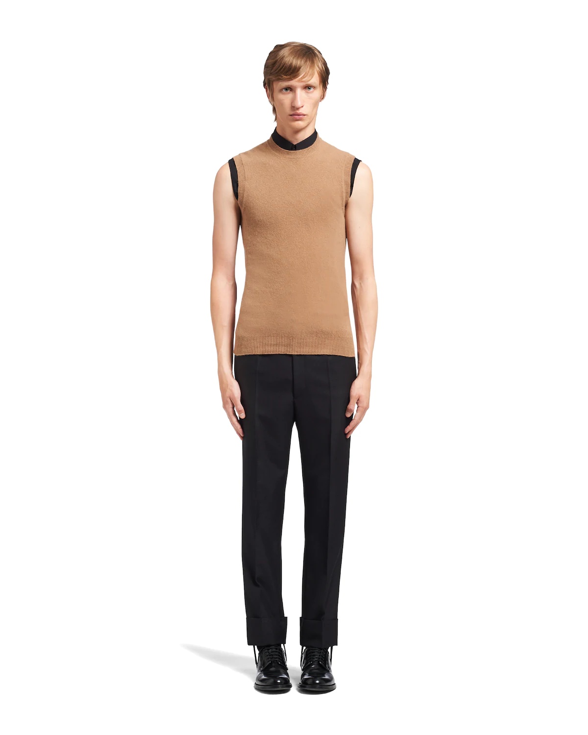 Stretch cashmere vest - 2