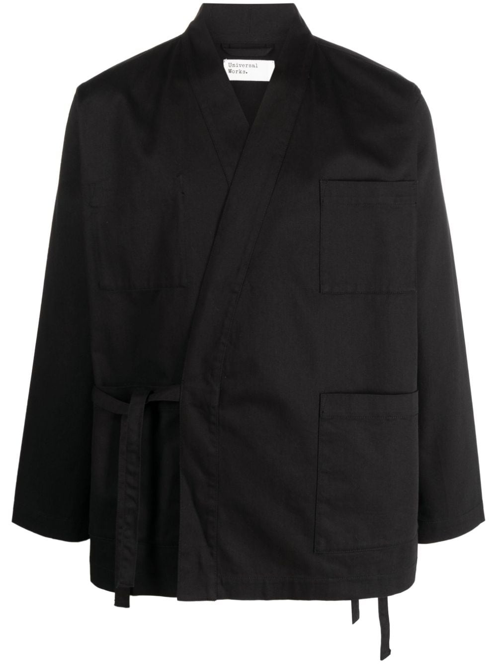 Kyoto Work side-tie fastening jacket - 1