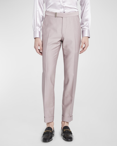 TOM FORD Men's Yarn-Dyed Mikado Atticus Trousers outlook