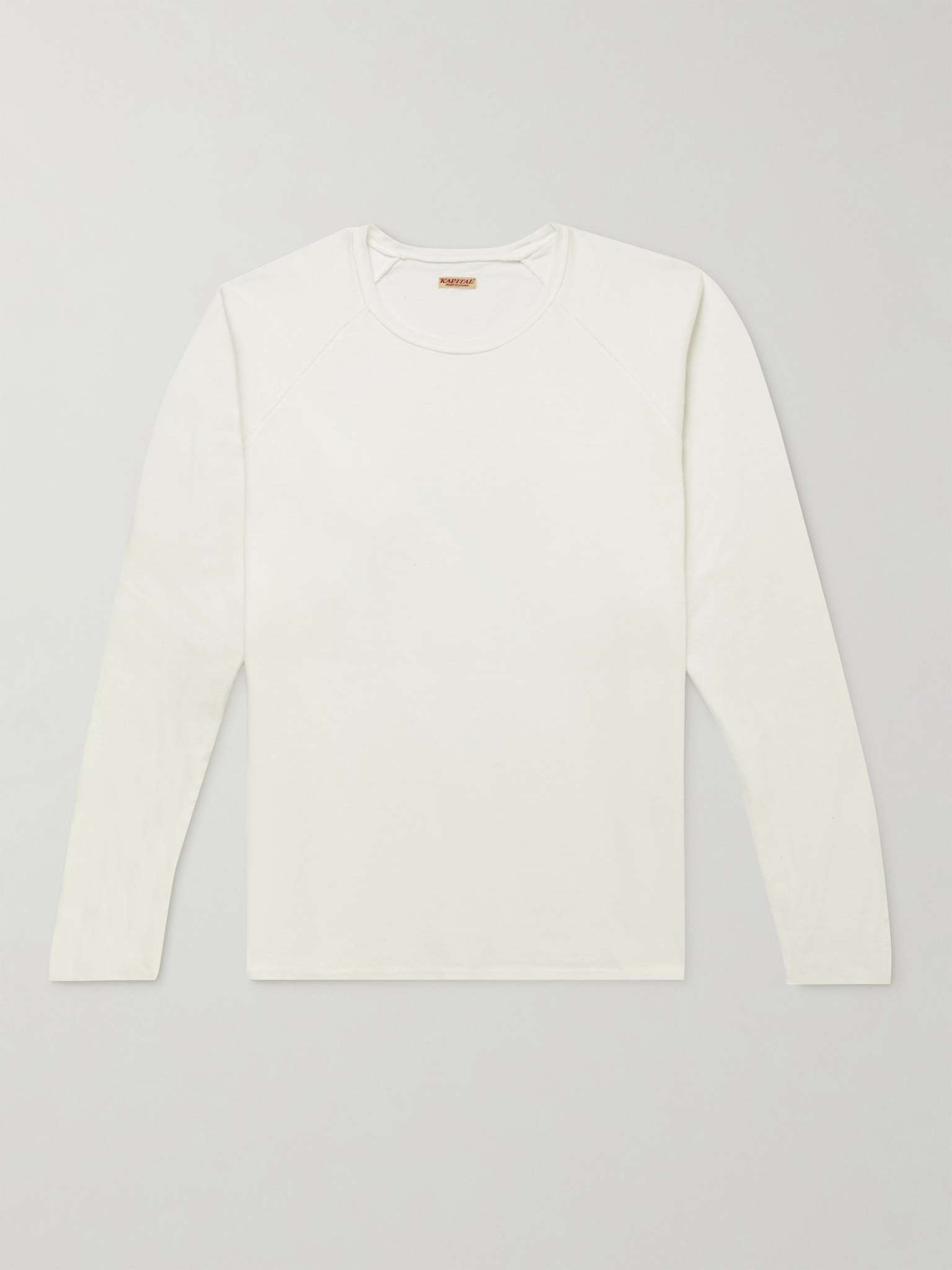 Printed Cotton-Jersey T-Shirt - 1