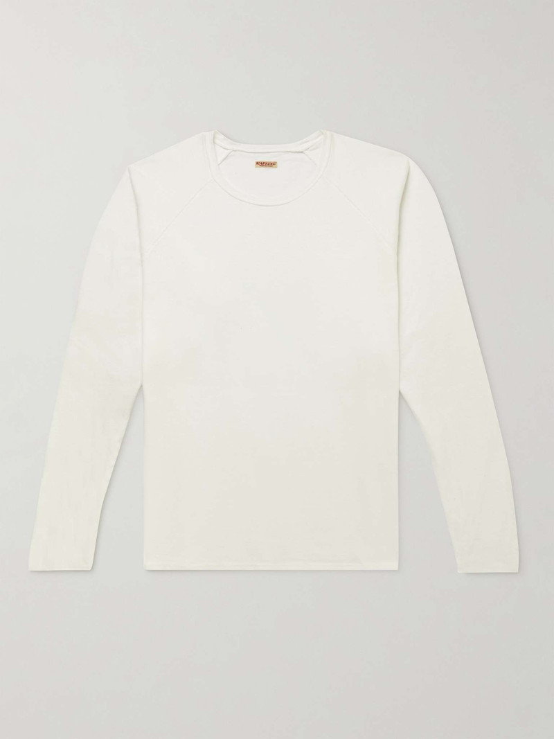 Printed Cotton-Jersey T-Shirt 1