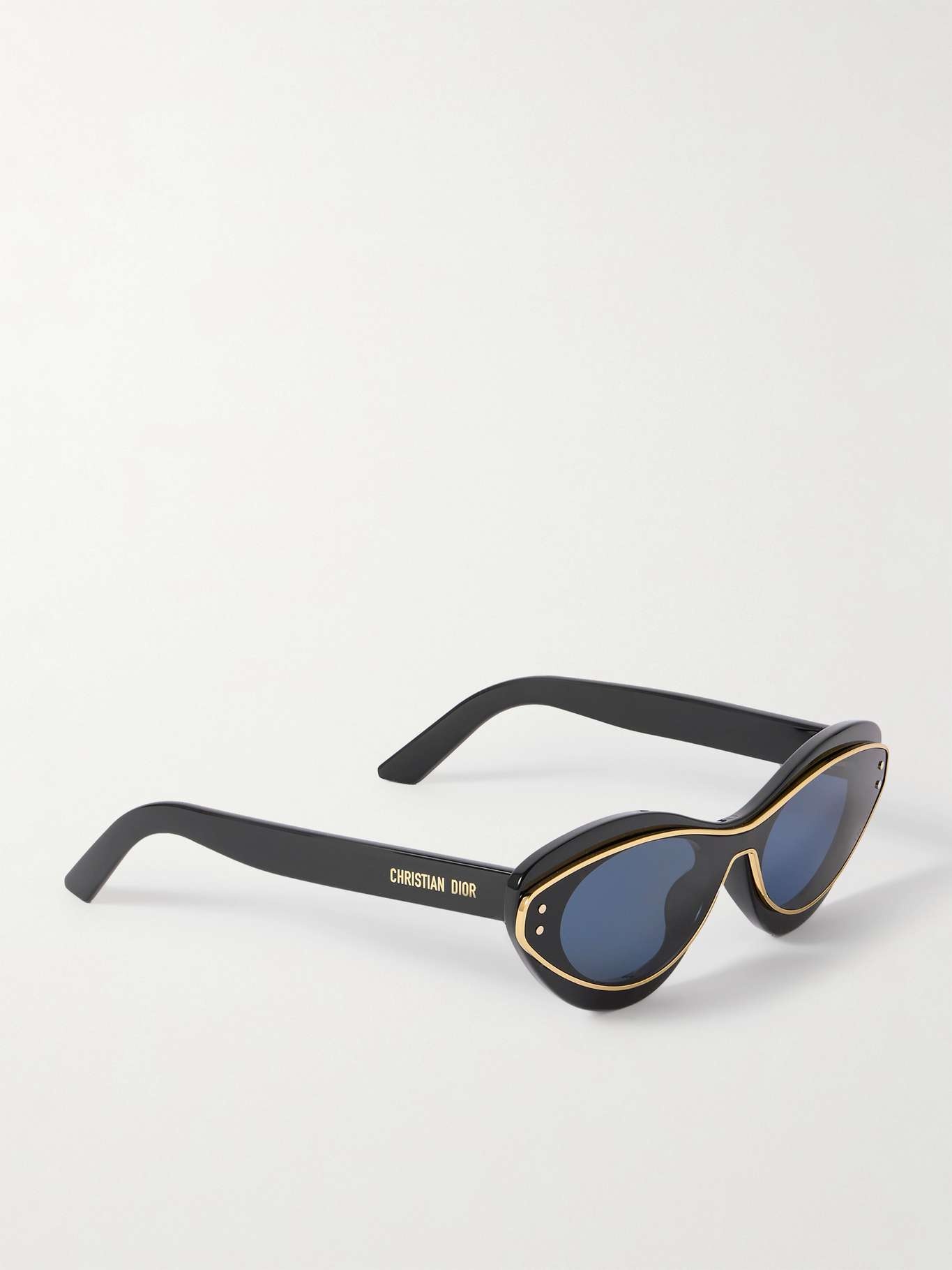 DiorMeteor B1I gold-tone and acetate cat-eye sunglasses - 3