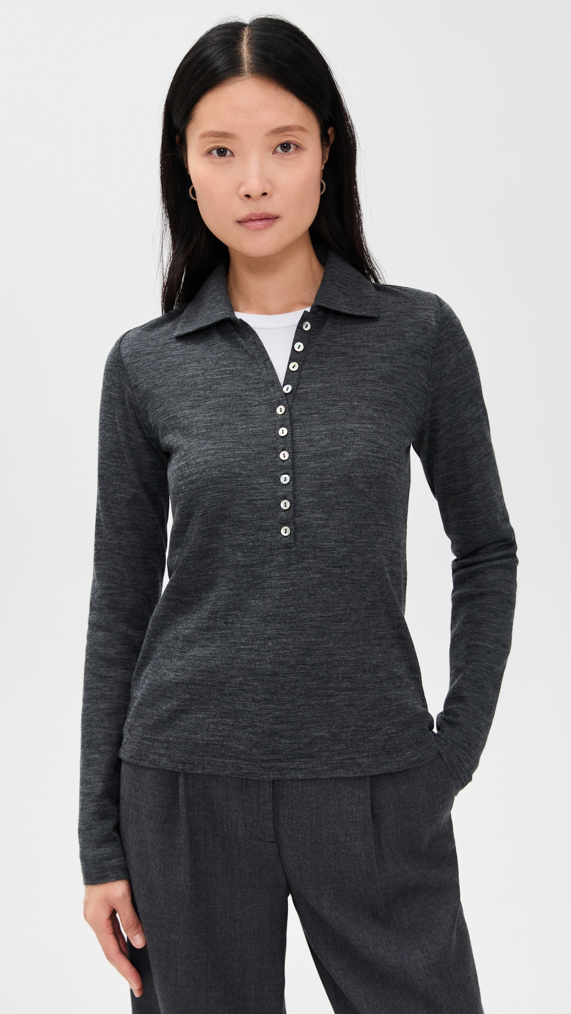 Multi Button Polo - 6