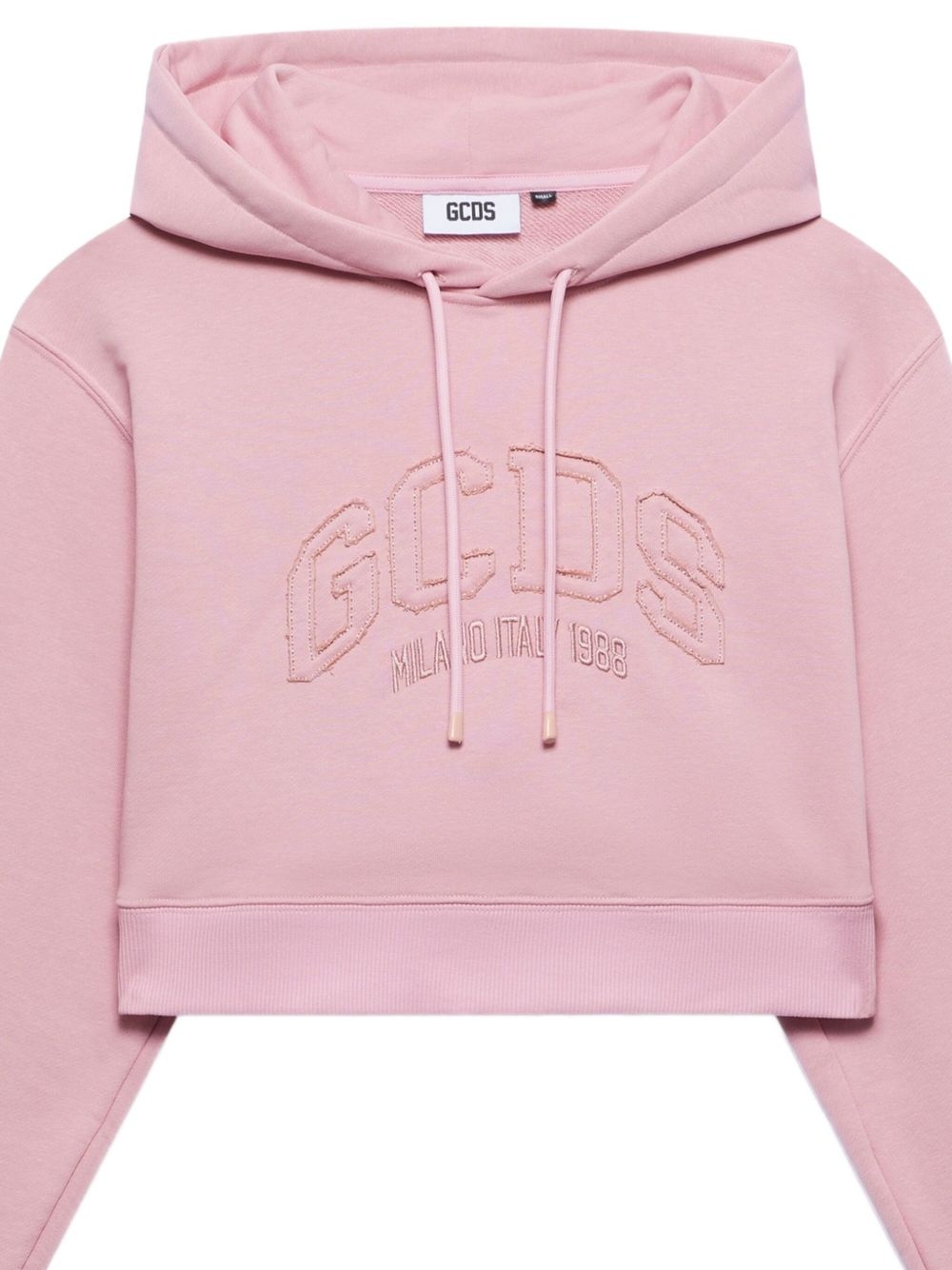 logo-embroidered hoodie - 2