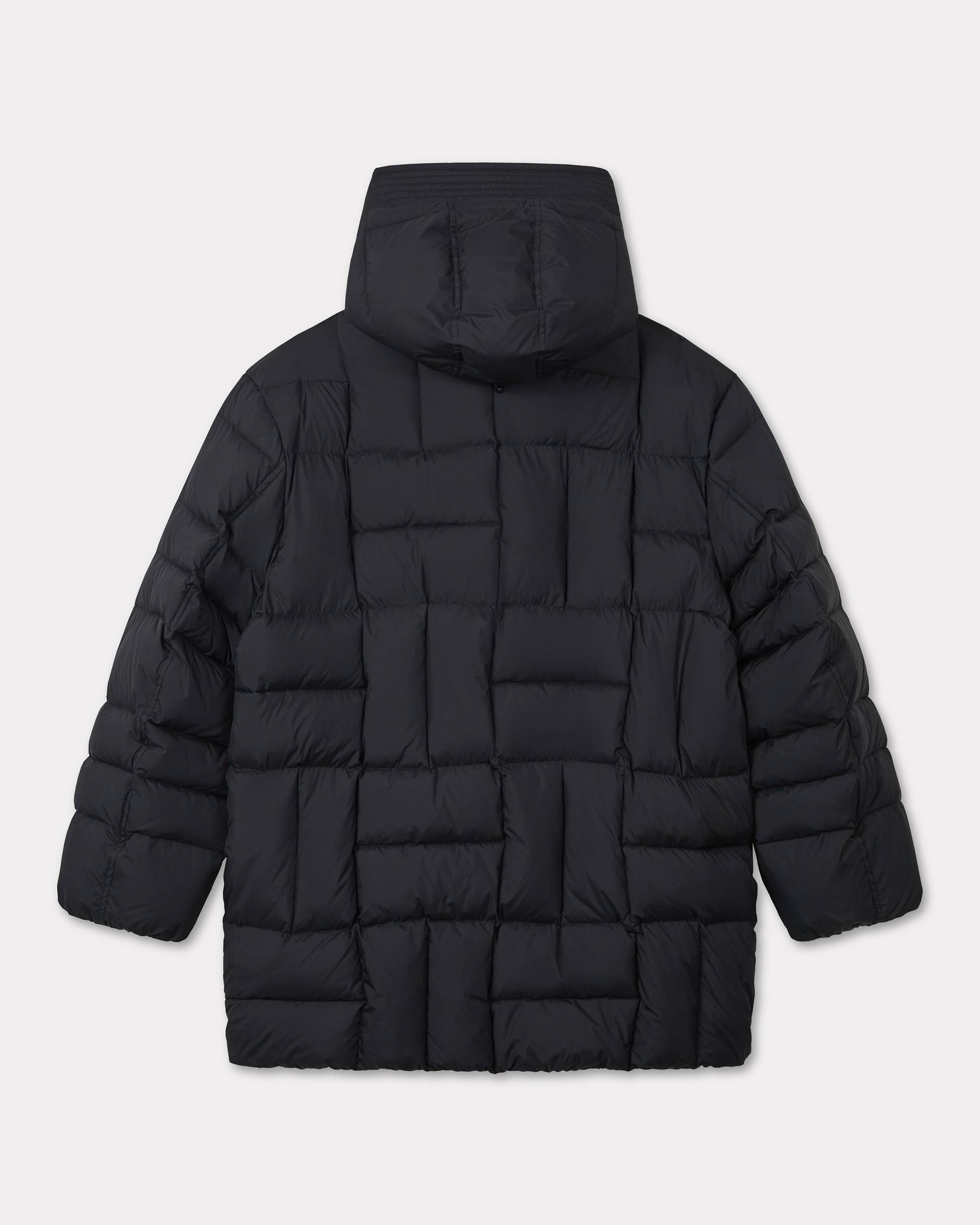 'KENZO Weave' mid-length winter parka - 2