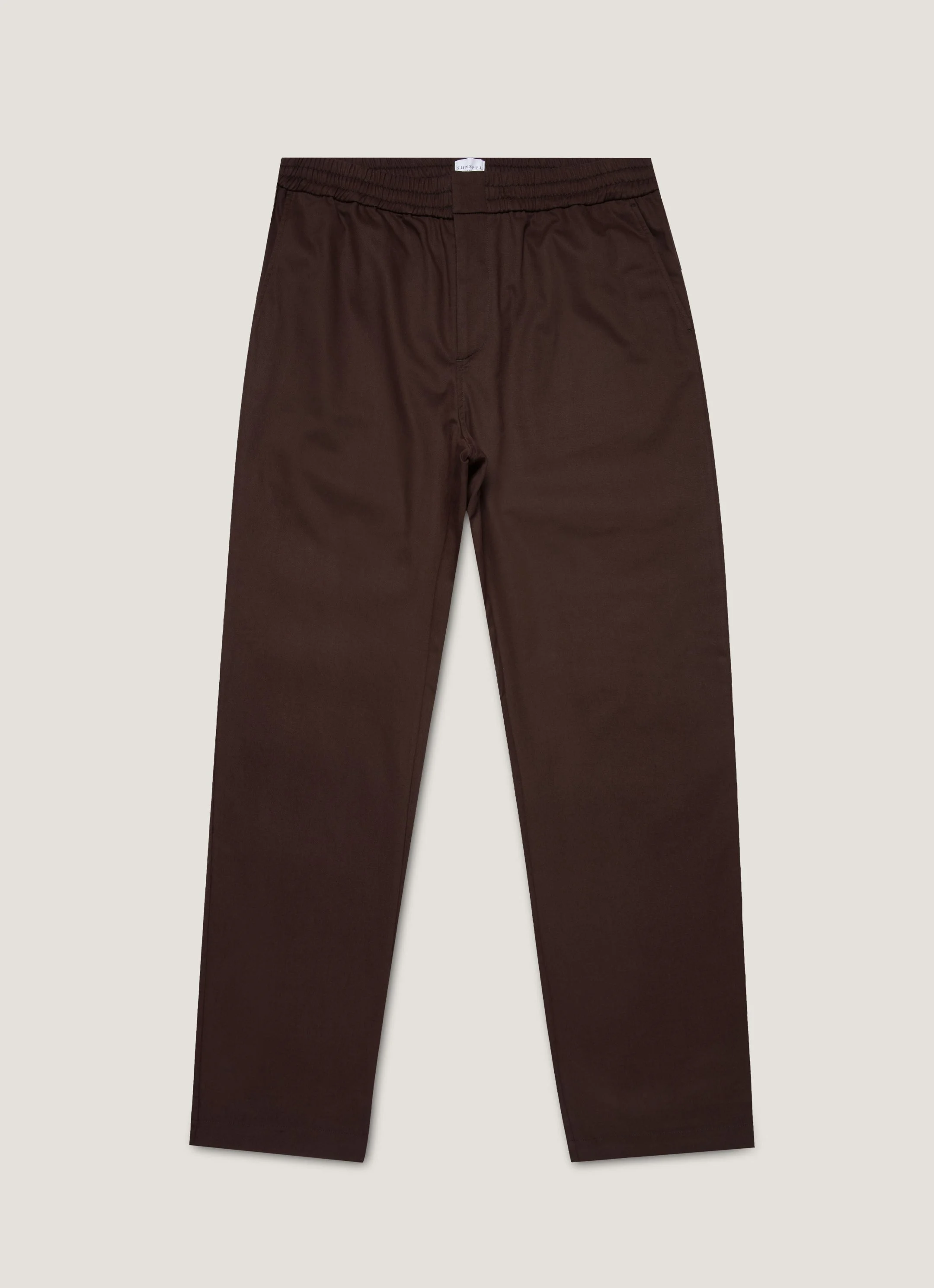 Cotton Cashmere Drawstring Trouser - 1