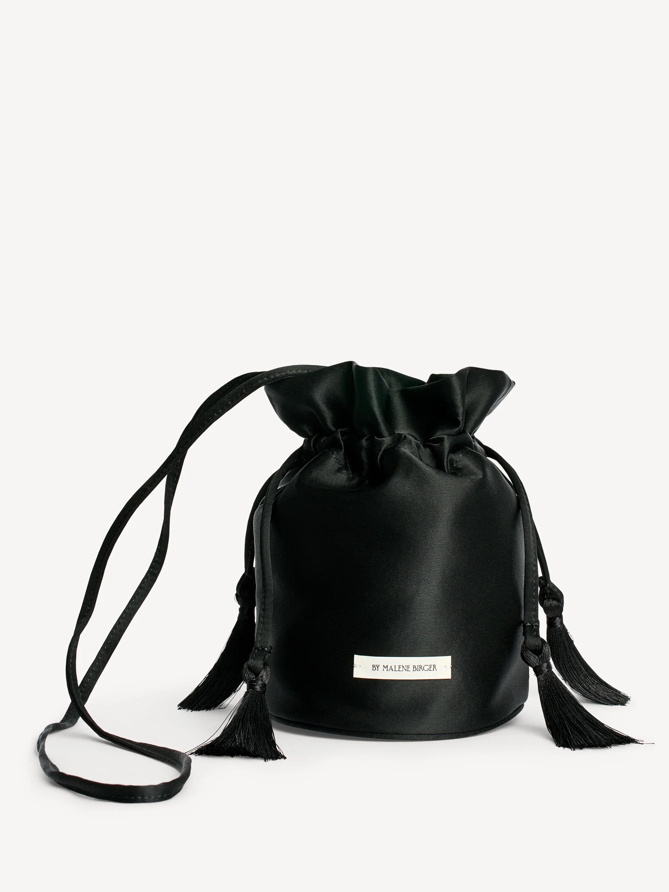 Landinna satin bucket bag - 1