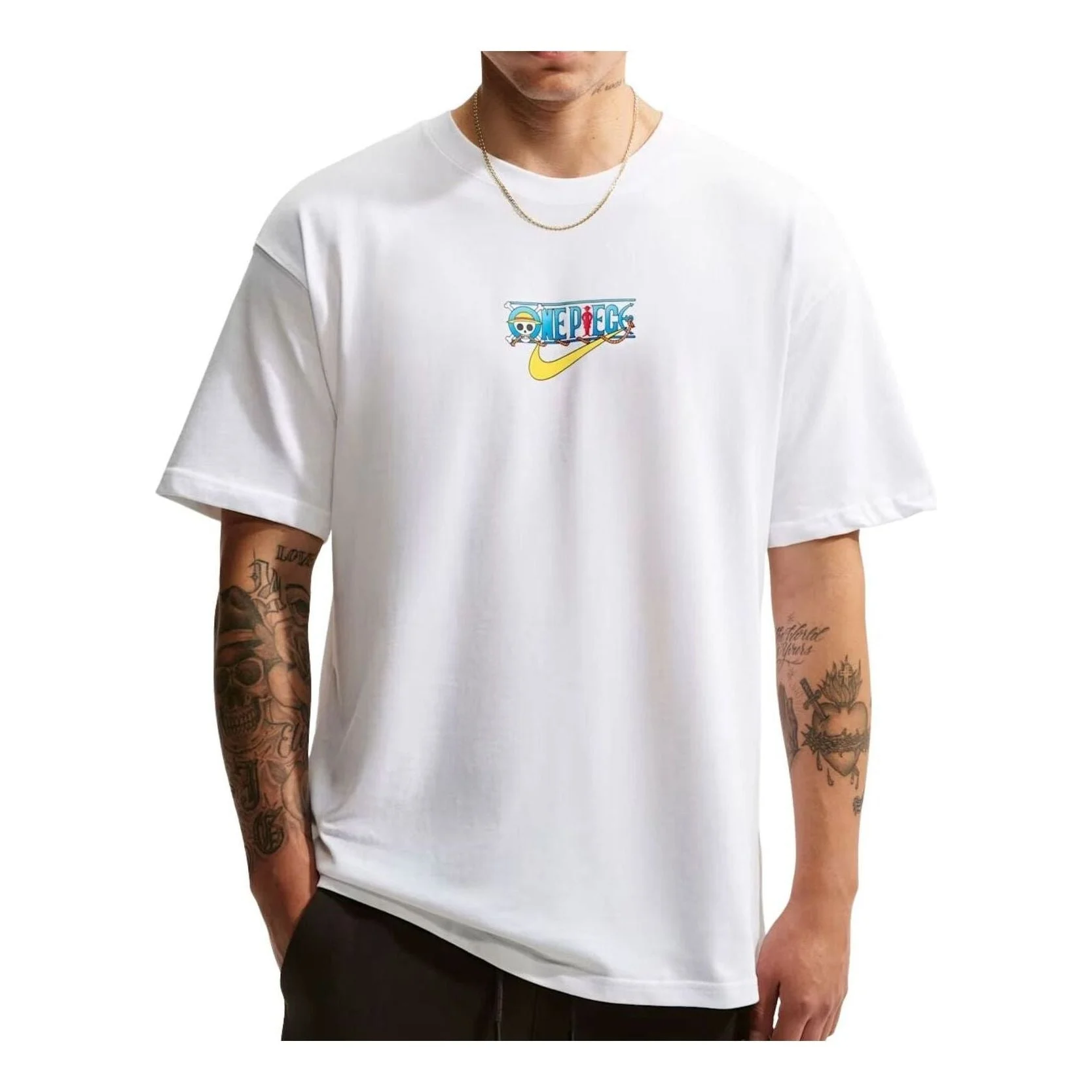 Nike x One Piece T-Shirt 'White' IX8507-100 - 1