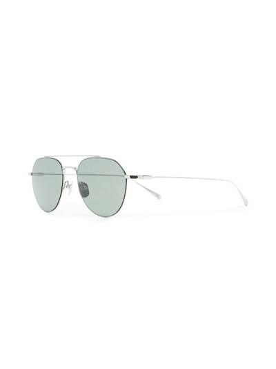 Brioni pilot-frame sunglasses outlook