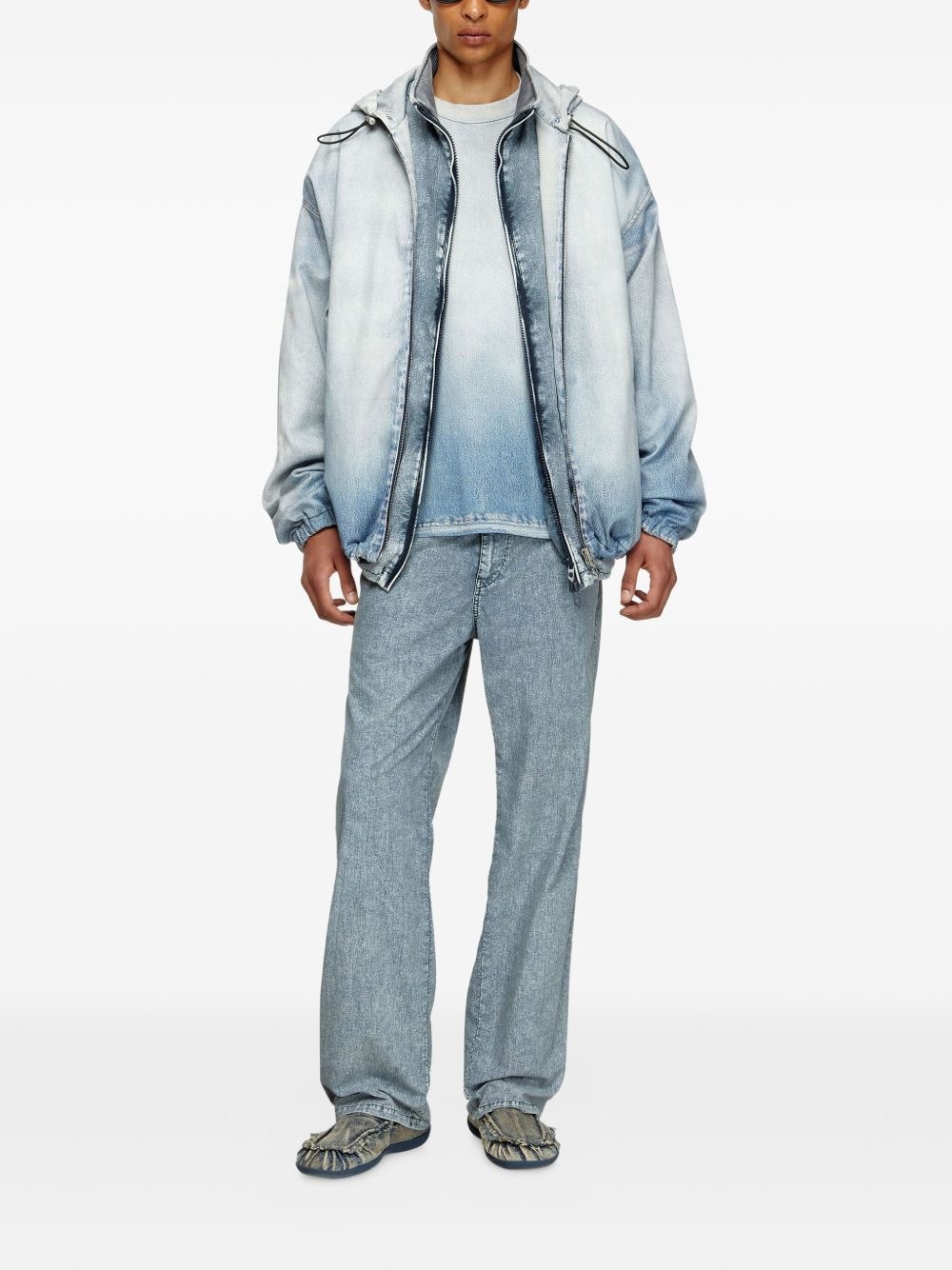 D-Wynny hooded zip-up jacket - 2