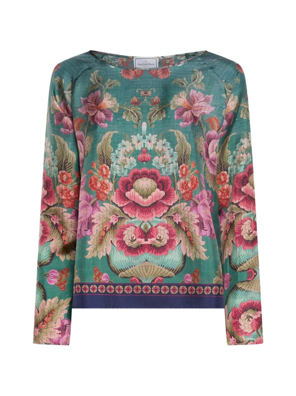 Aloe long-sleeve floral blouse - 1