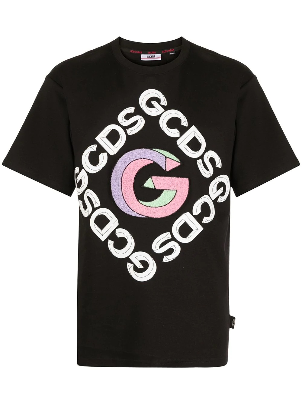 logo print T-shirt - 1