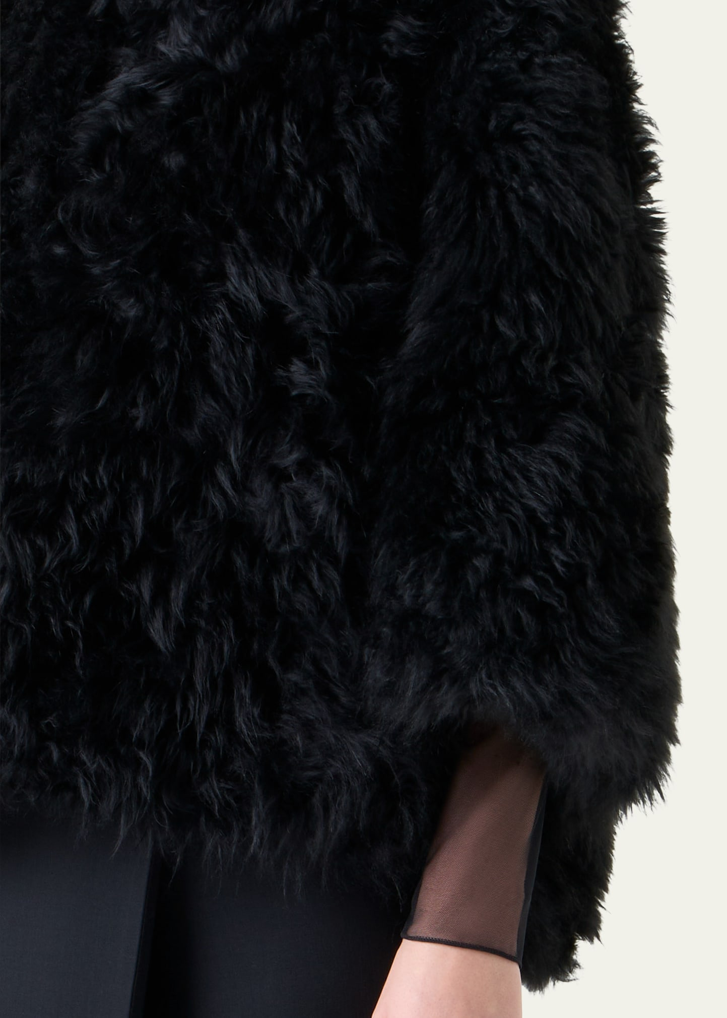 Phila Kid Goat Shearling Jacket - 5