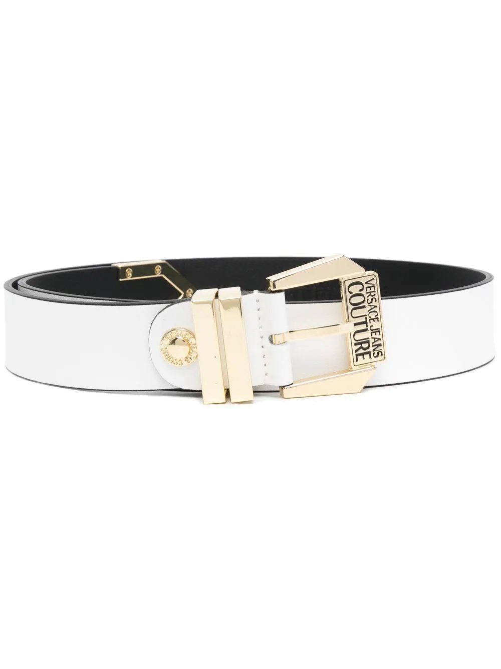 logo buckle belt - 1