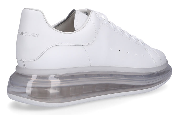 Alexander McQueen Oversized Sneaker 'White Clear Sole' 604232WHX989000 - 3
