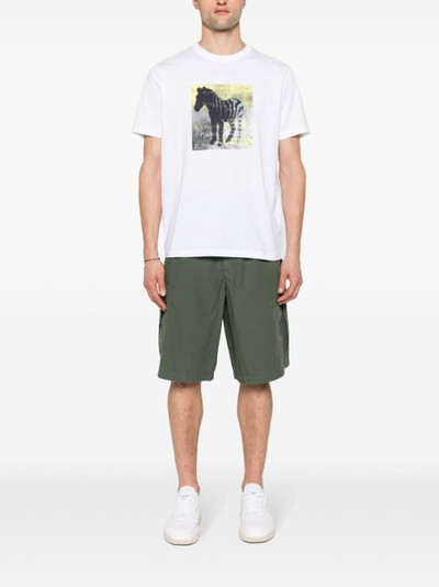 Paul Smith motif-print organic cotton T-shirt outlook