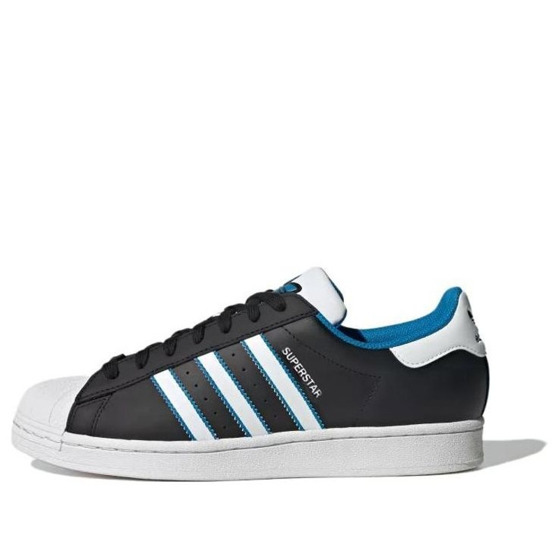 adidas Superstar 'Black Bright Blue' ID4672 - 1