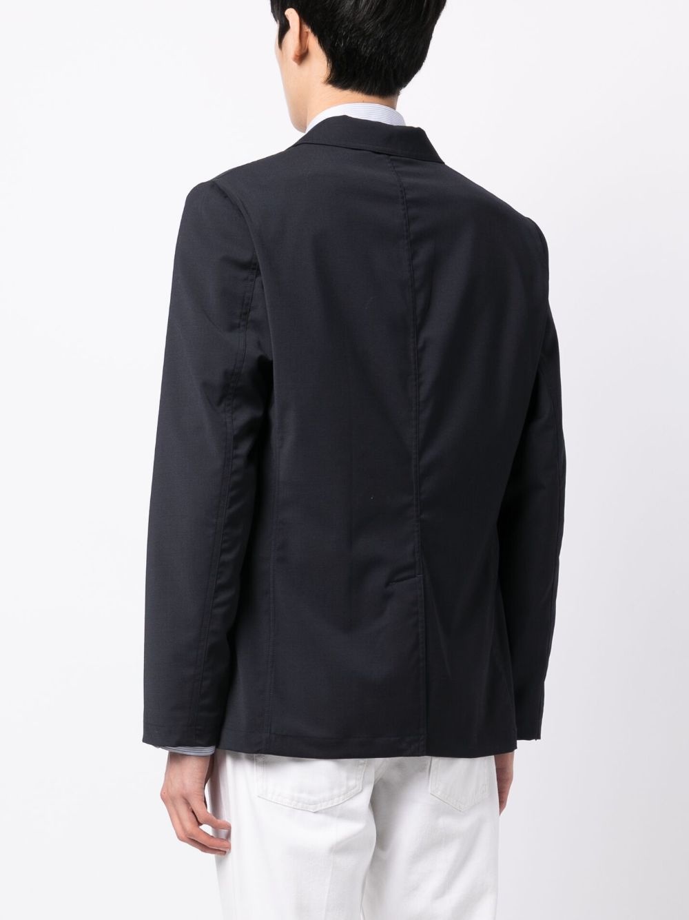 boxy single-breasted jacket - 8