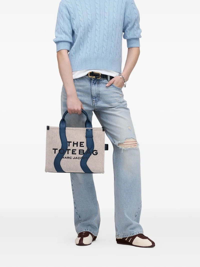 Marc Jacobs The Medium Wavy Canvas tote bag outlook