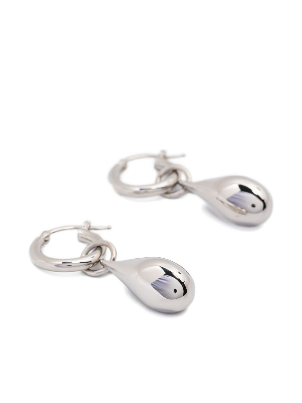 teardrop hoop earrings - 3