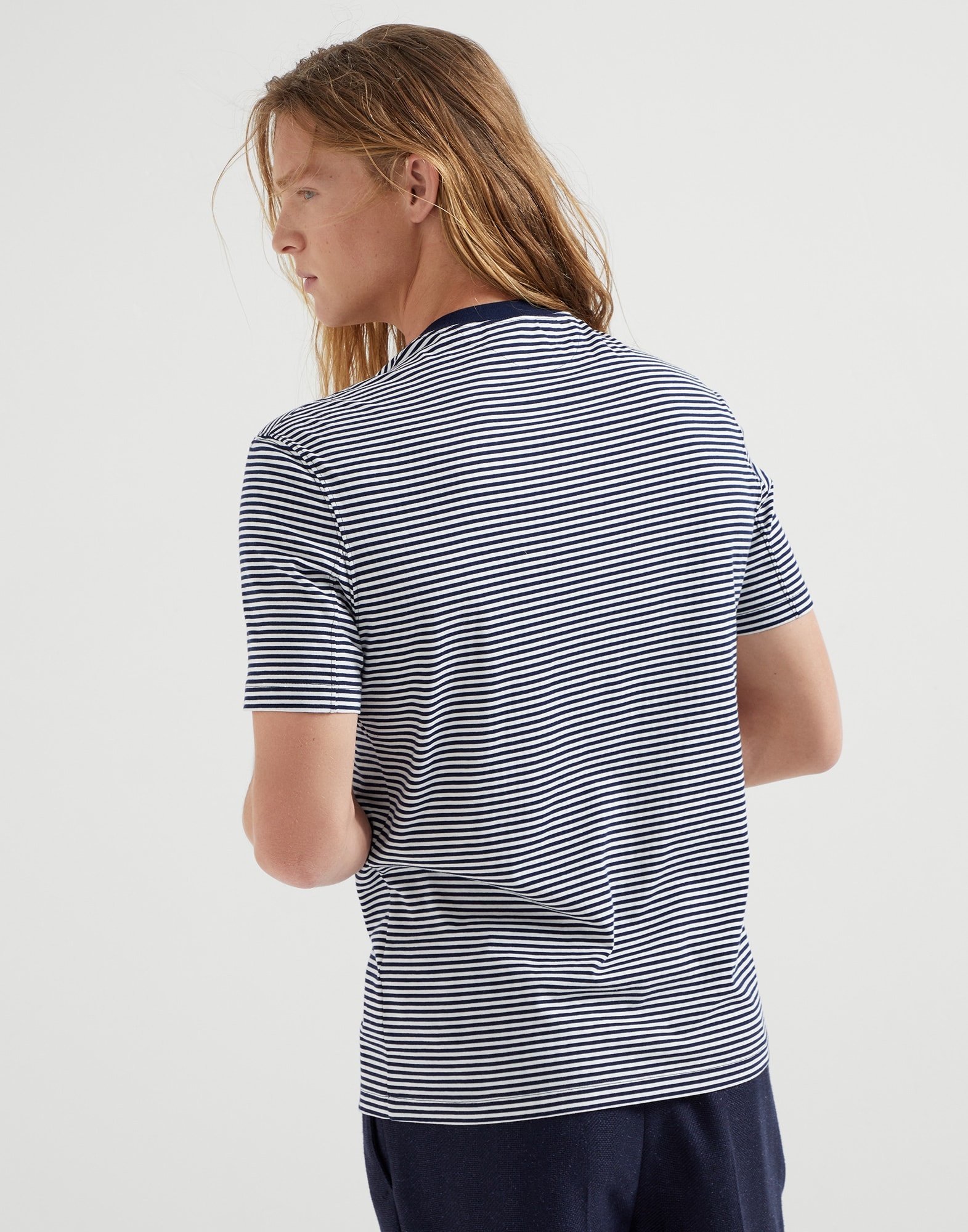 Striped cotton jersey T-shirt - 2