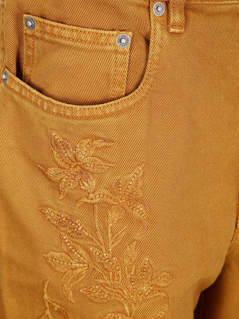 Kim floral-embroidered trousers - 3