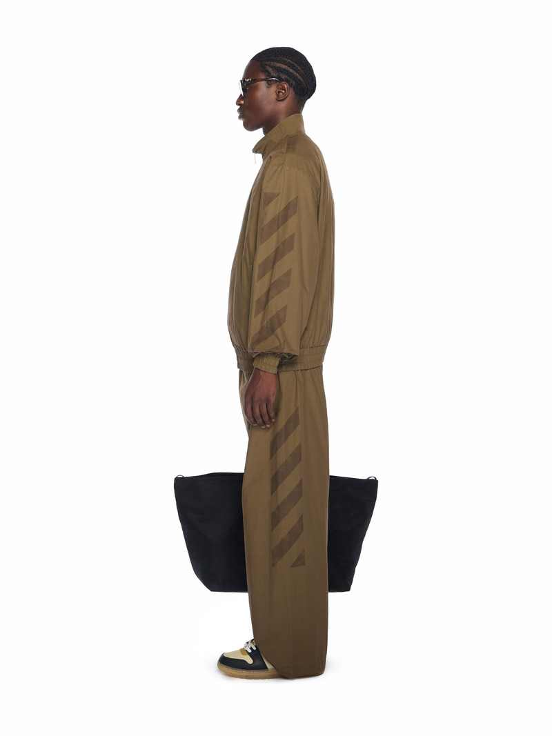 Diagonal Cotton Tracktop 3