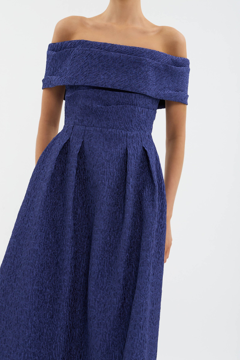 Helene Off Shoulder Midi Dress 5