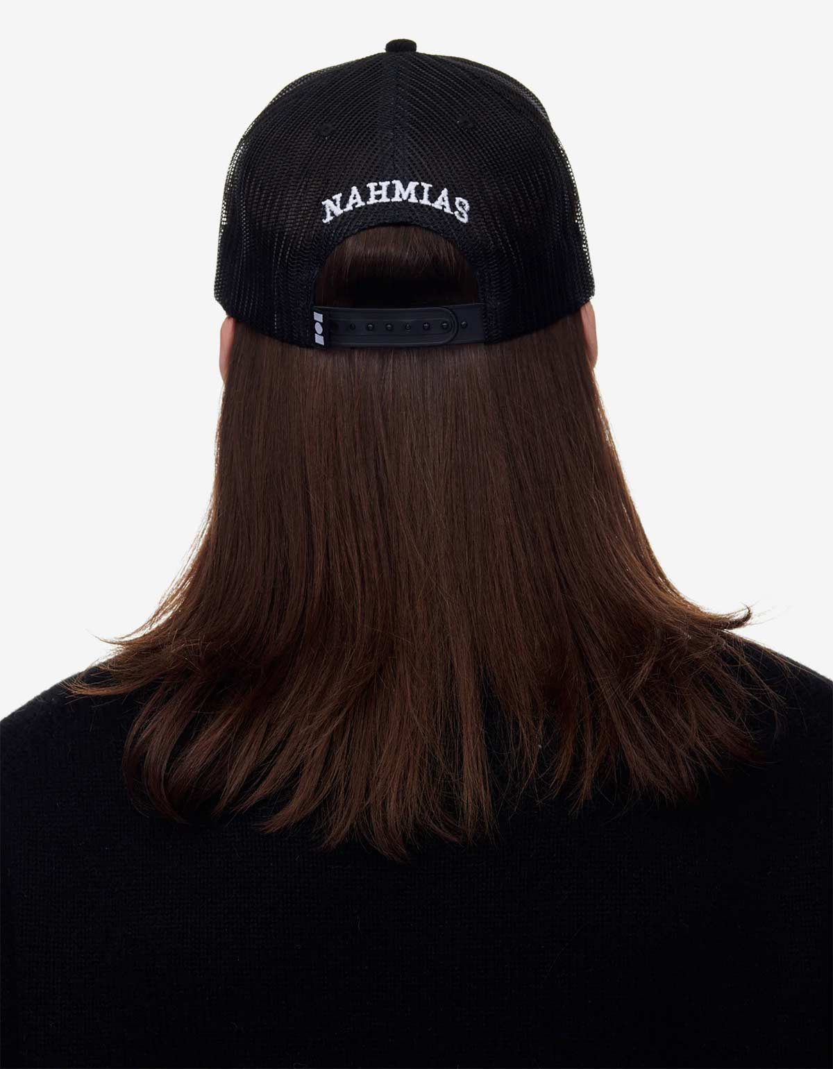 Nahmias Black Summerland Corduroy Trucker Hat - 4