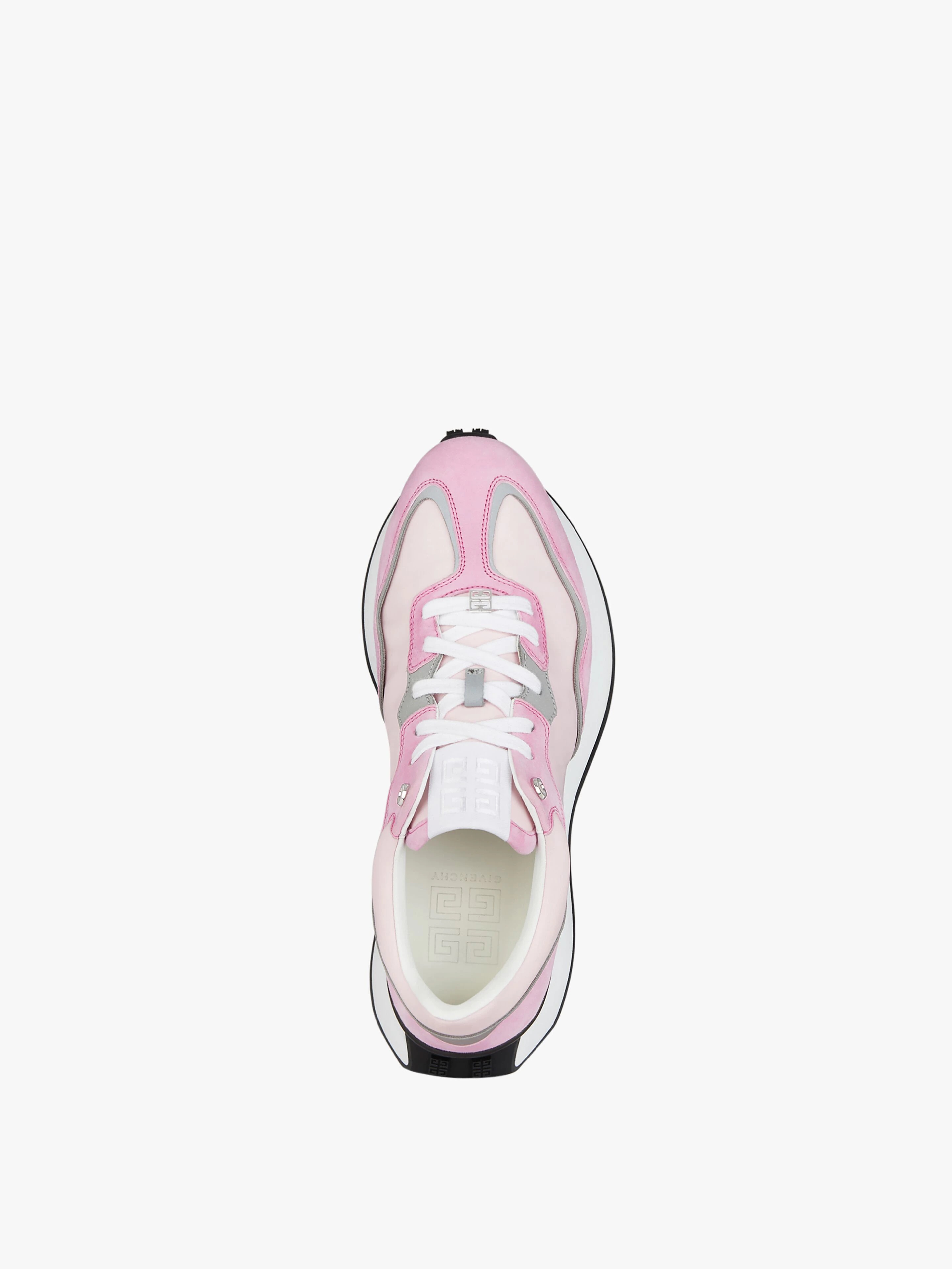 GIV RUNNER SNEAKERS IN SUEDE, LEATHER AND NYLON - 4