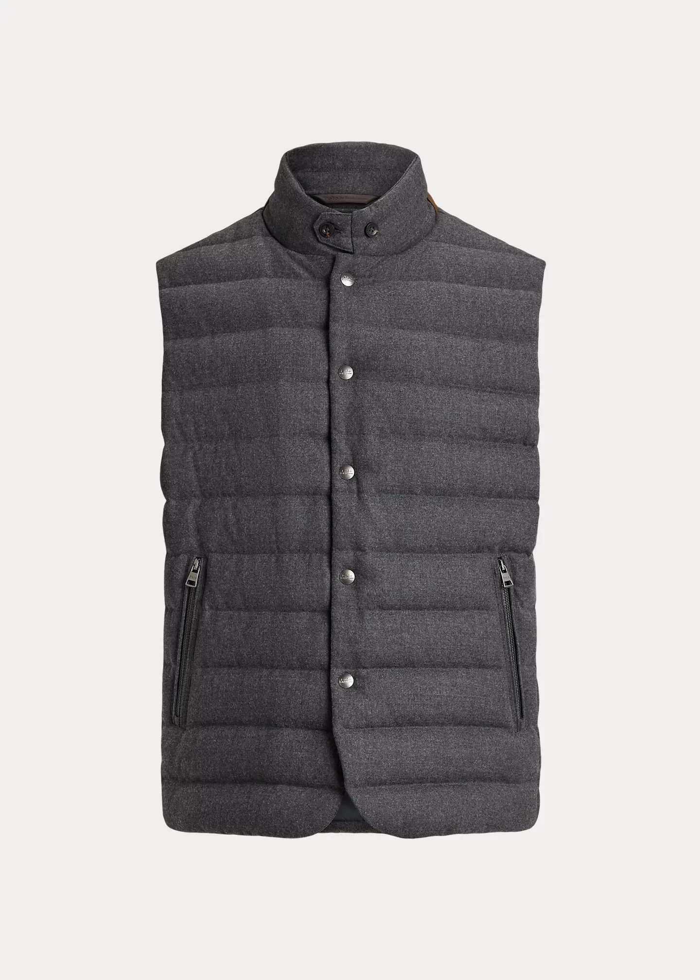 The Stanwood Wool-Blend Down Vest - 1