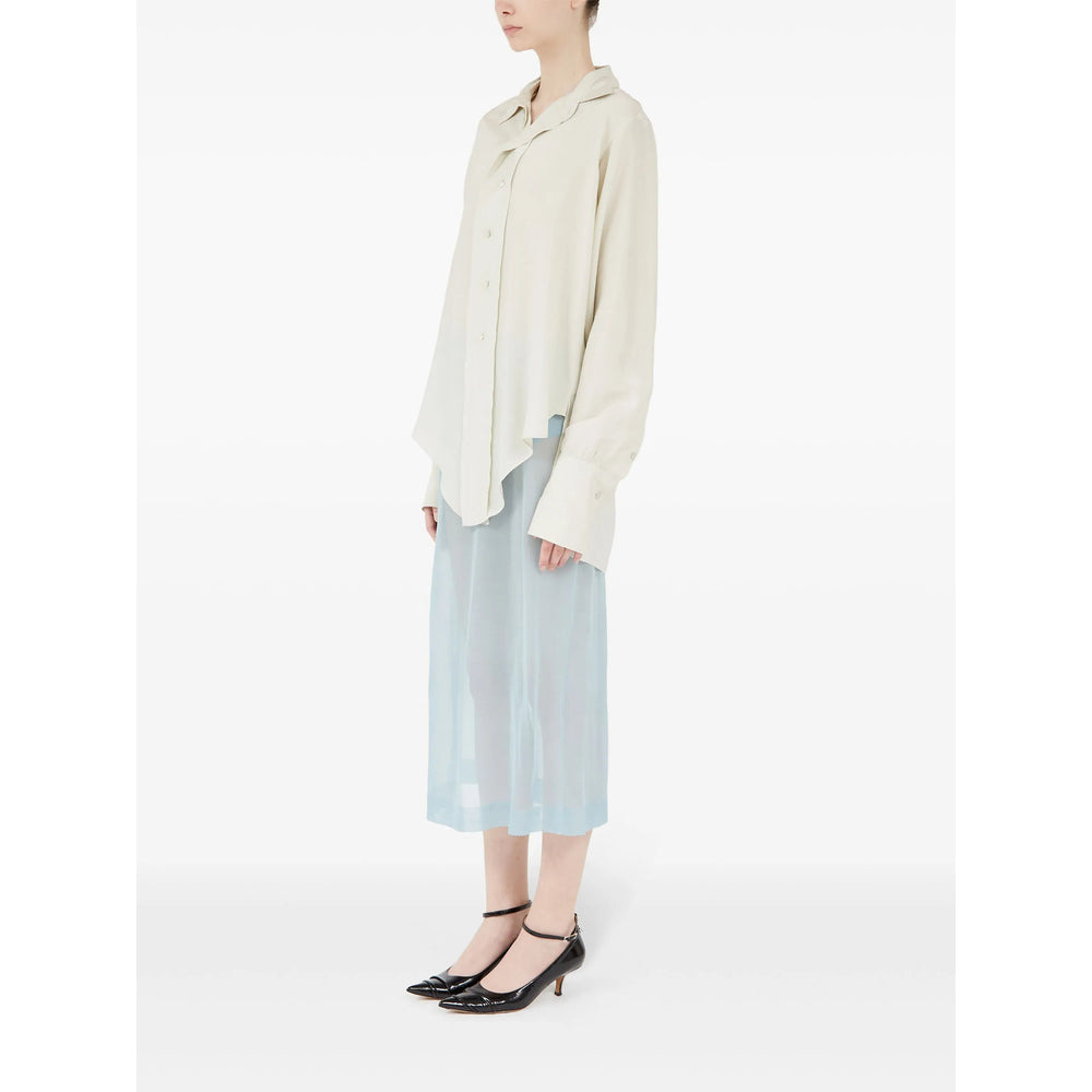 Maison Margiela Neutrals Tops - Shirts Women - 2