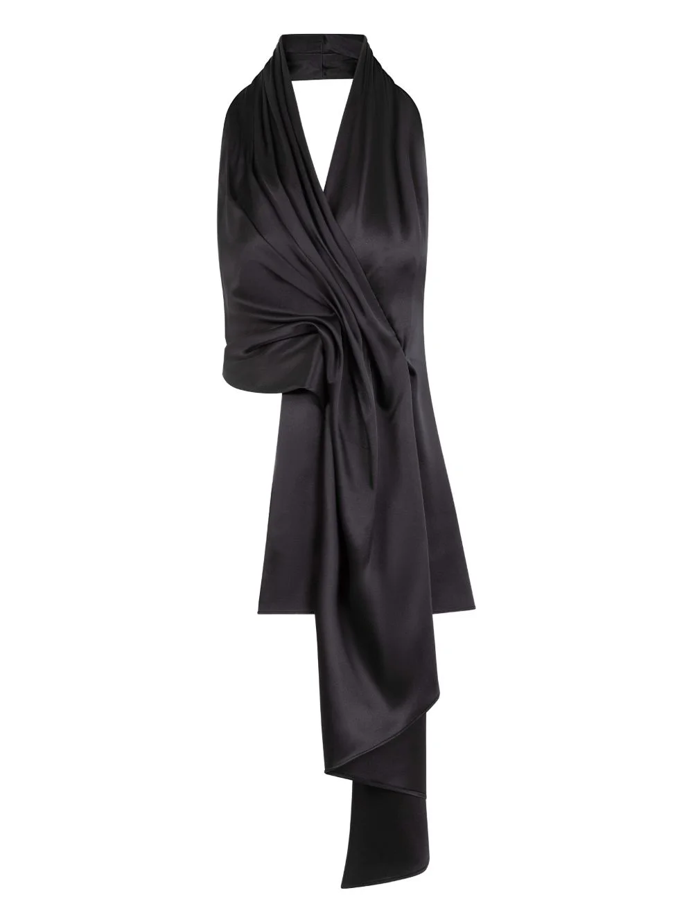 Barbara draped halter top - 1