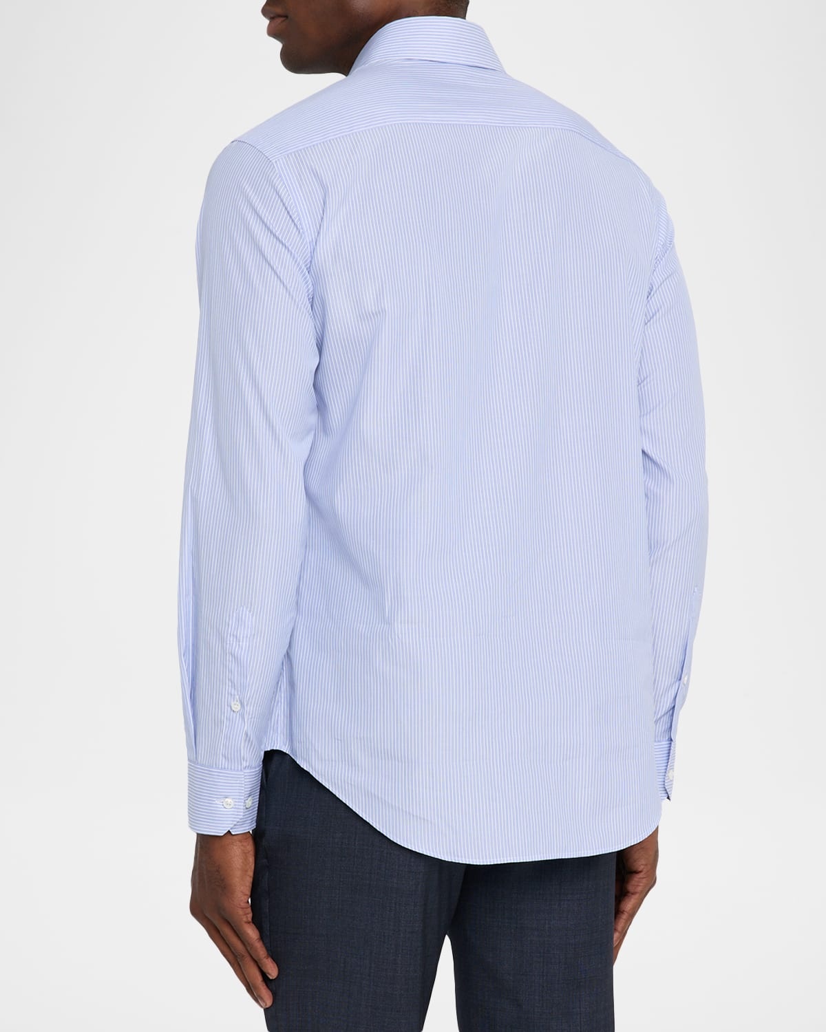 Men's Majesty Cotton Vertical Stripe Dress Shirt - 3