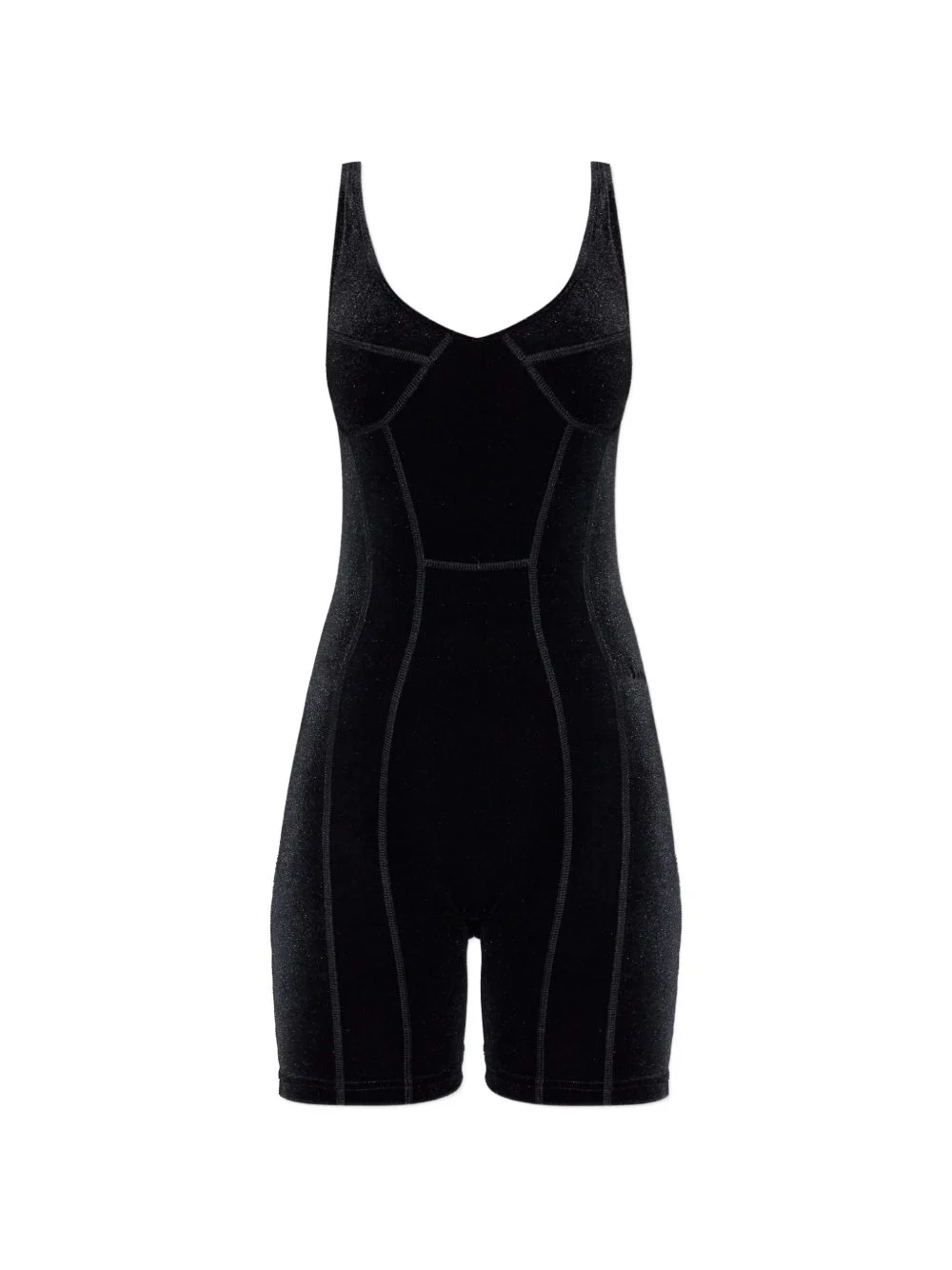 seam-detail jumpsuit - 1