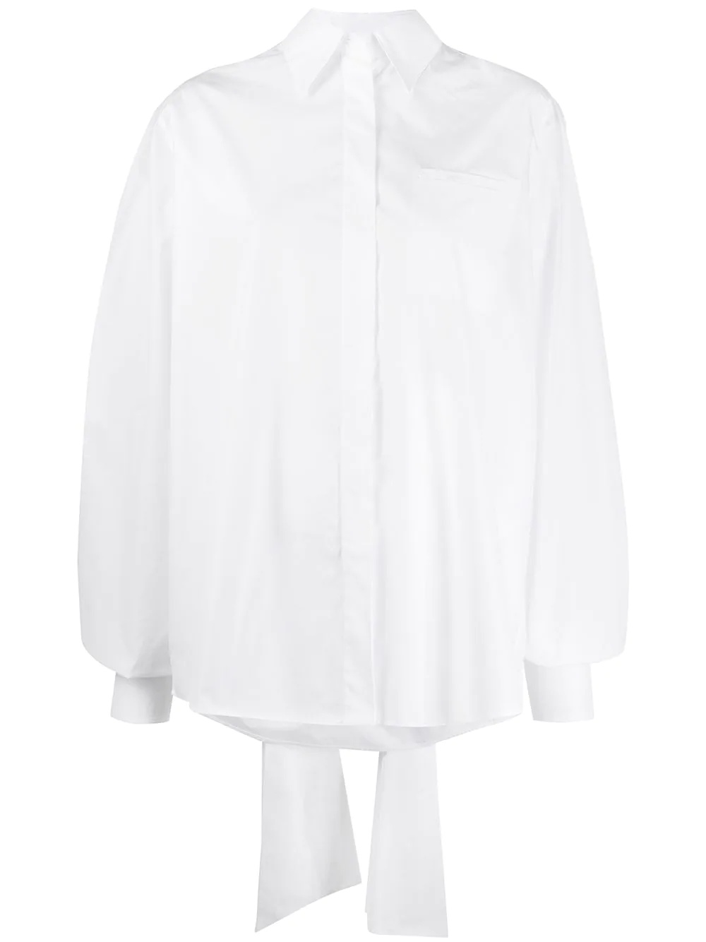 oversized fit shirt - 1