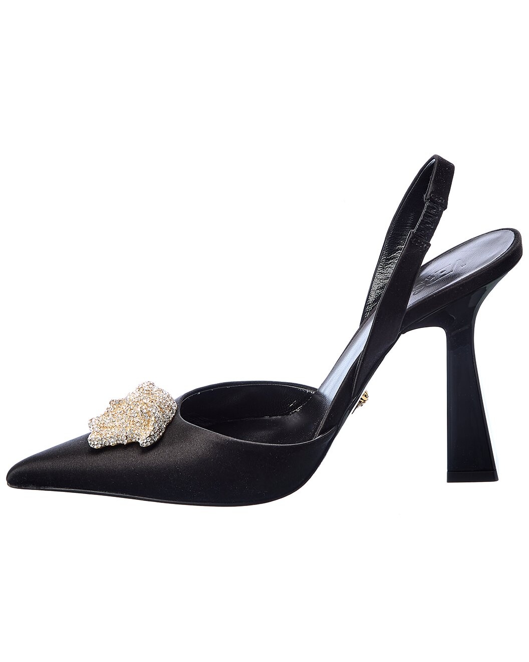 Versace La Medusa Satin Slingback Pump - 2