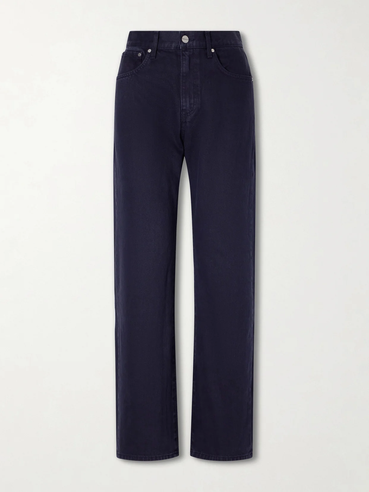 Kent Mid-rise Straight-leg Jeans - 1