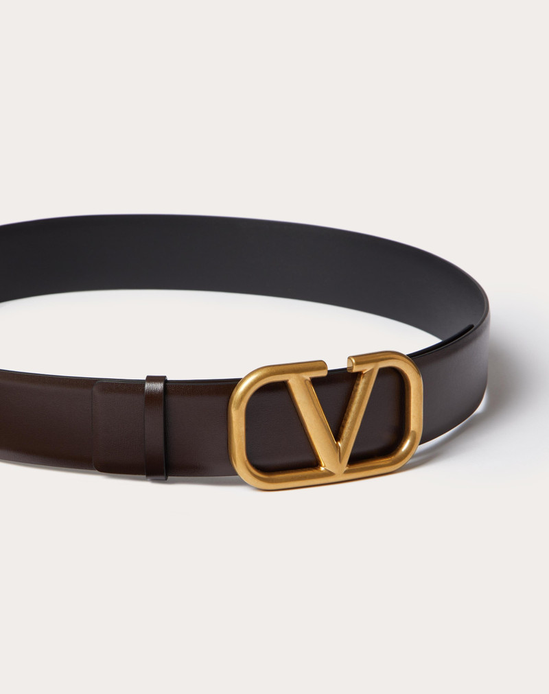 VLOGO SIGNATURE CALFSKIN BELT 40 MM 7