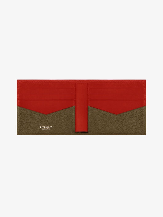 WALLET IN TWO TONE LEATHER - 4