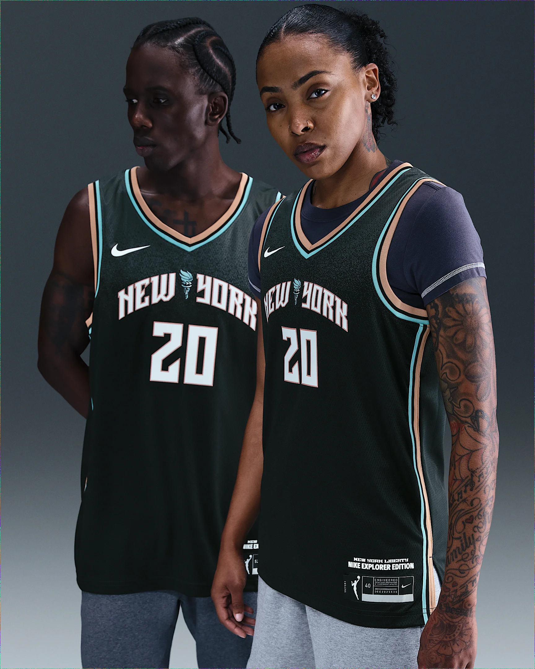 Sabrina Ionescu Liberty Explorer Edition Nike Women's Dri-FIT WNBA Victory Jersey - 1